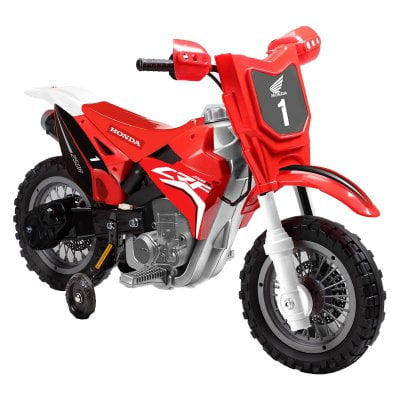 Dirt Bike Honda 6V Red, Best Ride On Cars