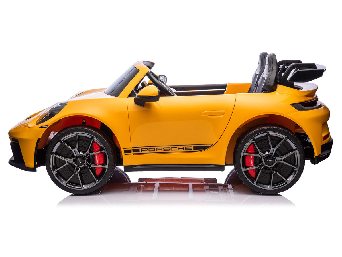 Porsche 911 GT3 Children's Ride On Car 12V Yellow