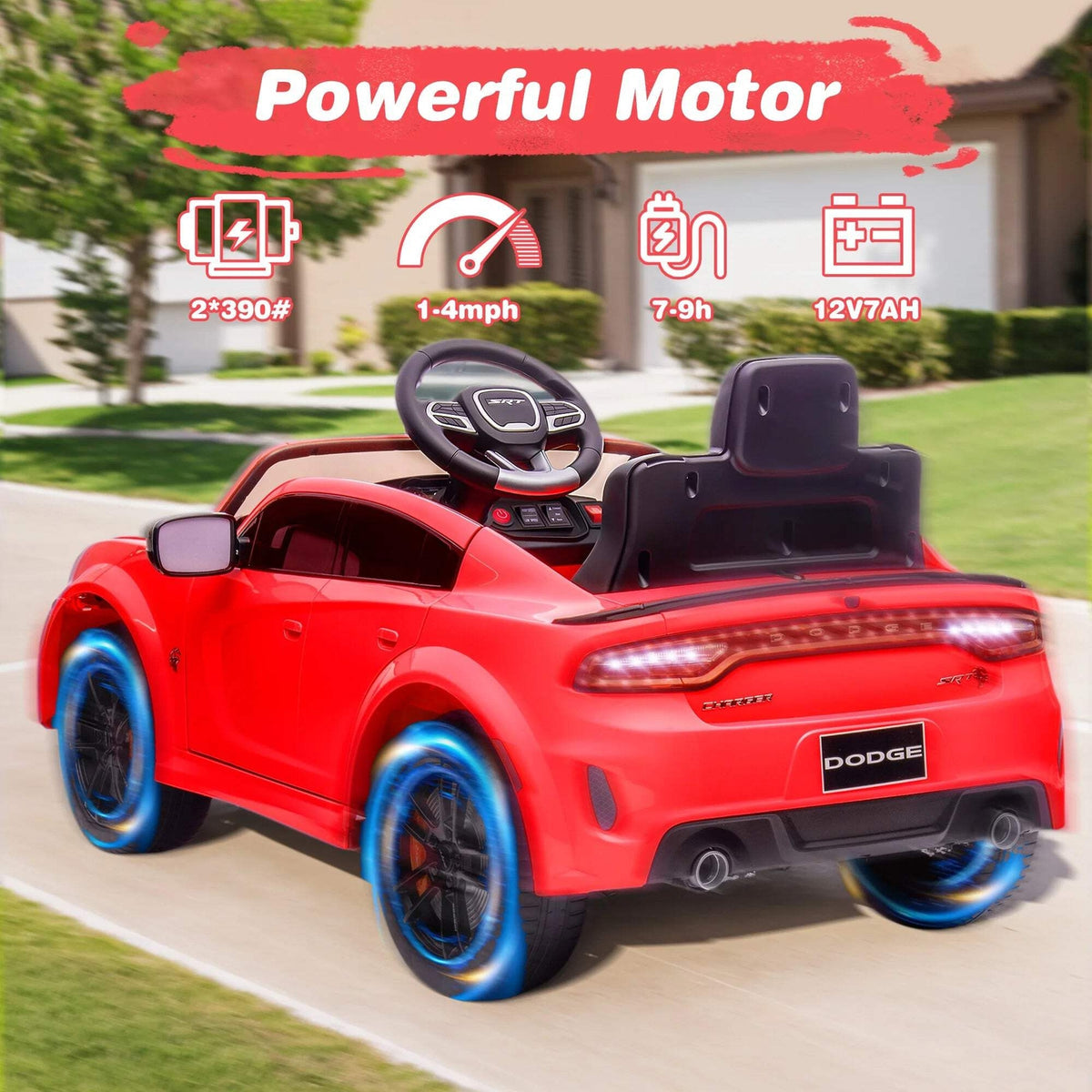 Dodge SRT 12V Children's Ride On Cars