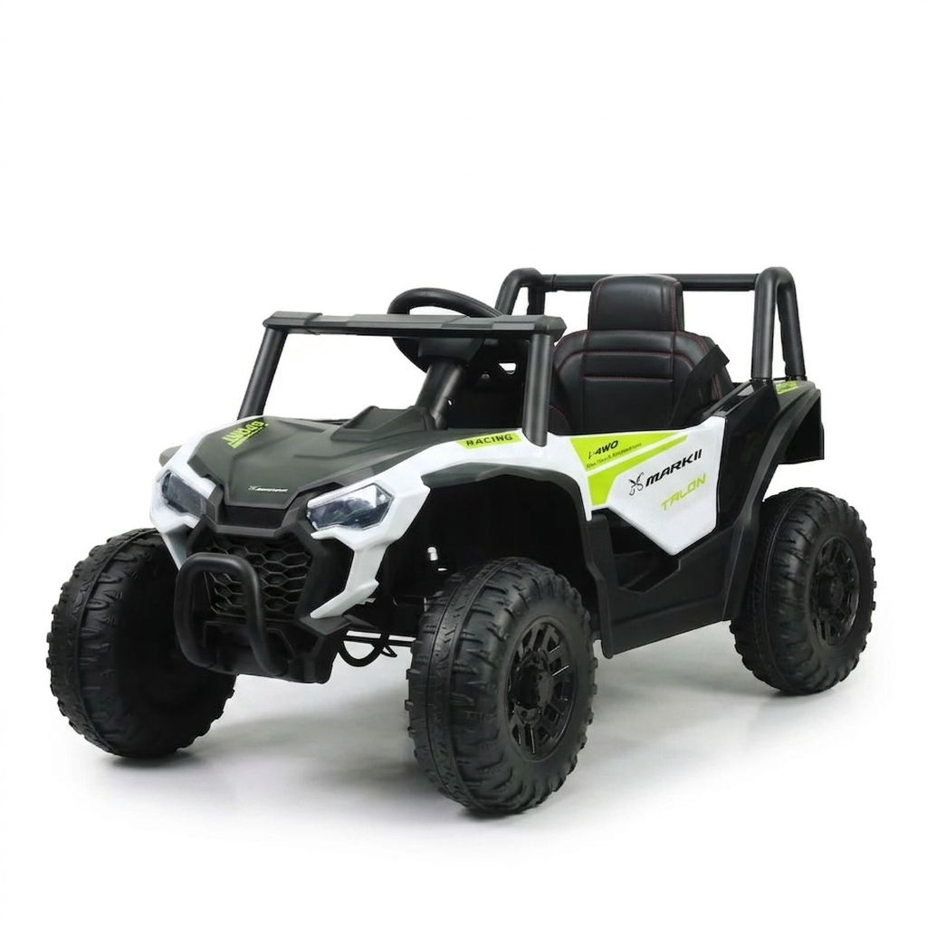 Kids Ride On Car, 12V UTV, Toy Electric Car With Remote Control and Three-Point Seat Belt