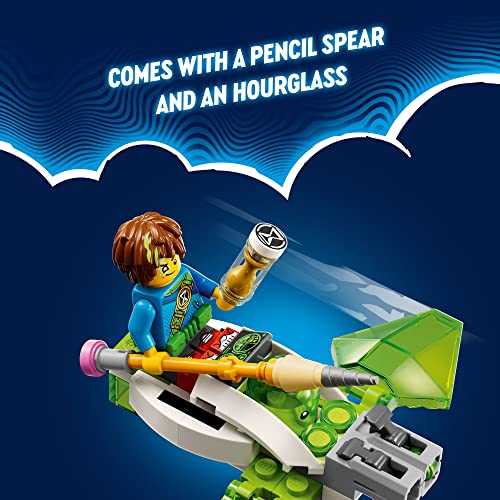 LEGO DREAMZzz Grimkeeper The Cage Monster 71455 Building Toy Transforms from Z-Blob Robot to Mini-Plane to Hoverbike, Unique Birthday Gift for 7+ Year Olds