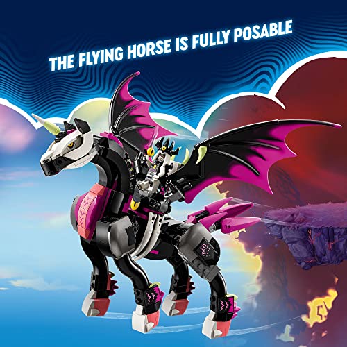 LEGO DREAMZzz Pegasus Flying Horse 71457 Building Toy Set, Fantasy Action Figure Creature for Kids, Unique Birthday Gift for Girls and Boys Ages 8+