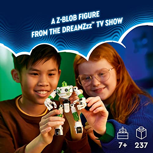 LEGO DREAMZzz Mateo and Z-Blob The Robot 71454 Building Toy Set, 2 in 1 Build Transforms Z-Blob to Robot, Great Gift for Kids Ages 7+